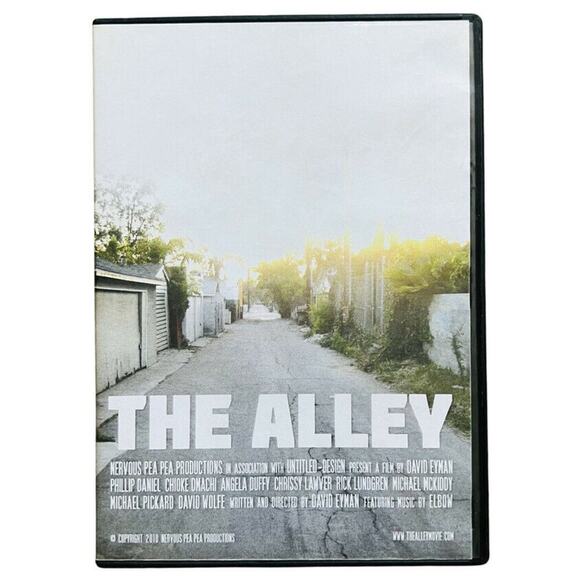 The Alley DVD 2010 Nervous Pea Pea Productions David Eyman Music By Elbow VG+ - Picture 1 of 5